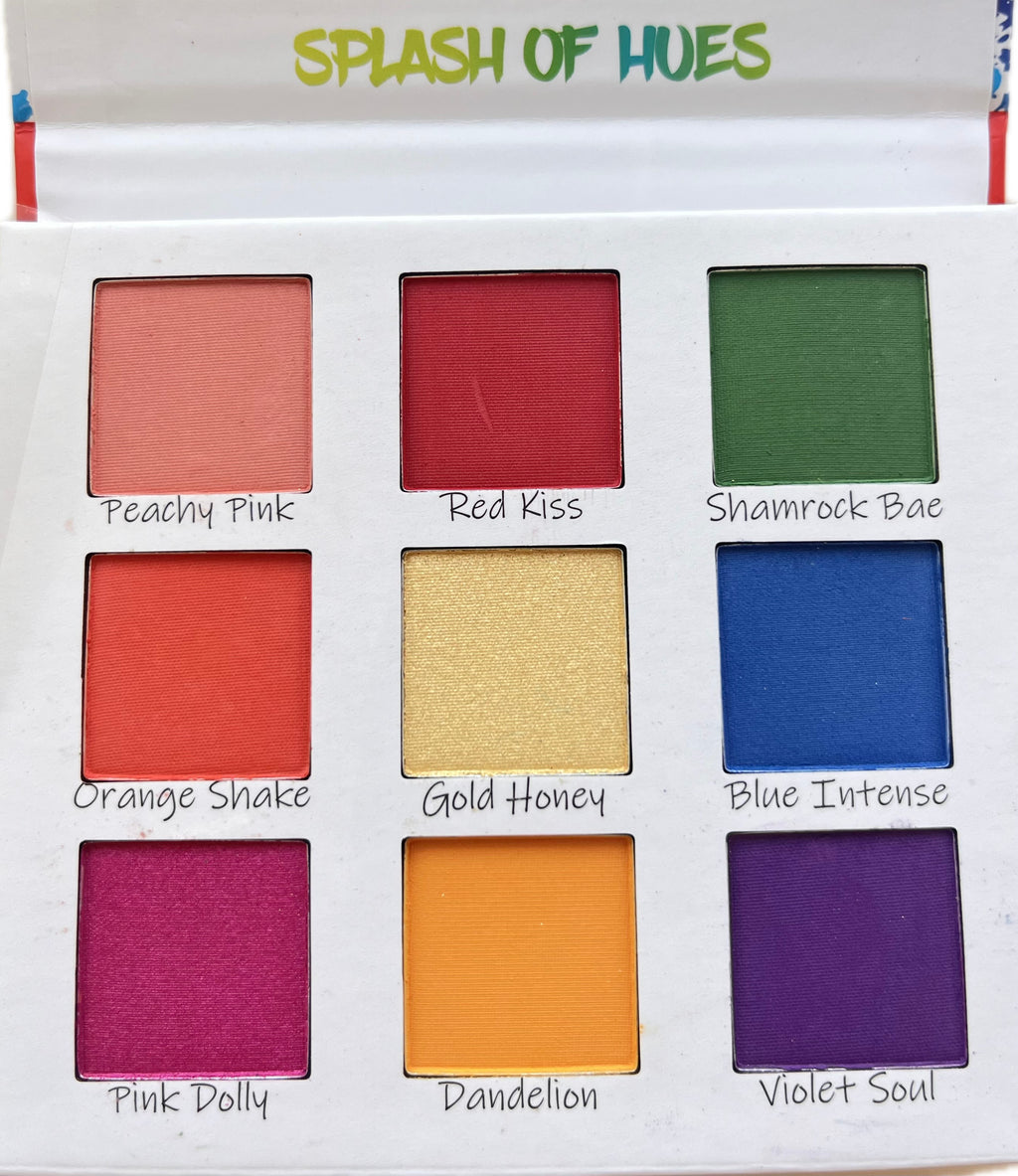Beauty Creations Splash of Hues Vol. 2 Eyeshadow Palette - Divine Designz Beauty Bar