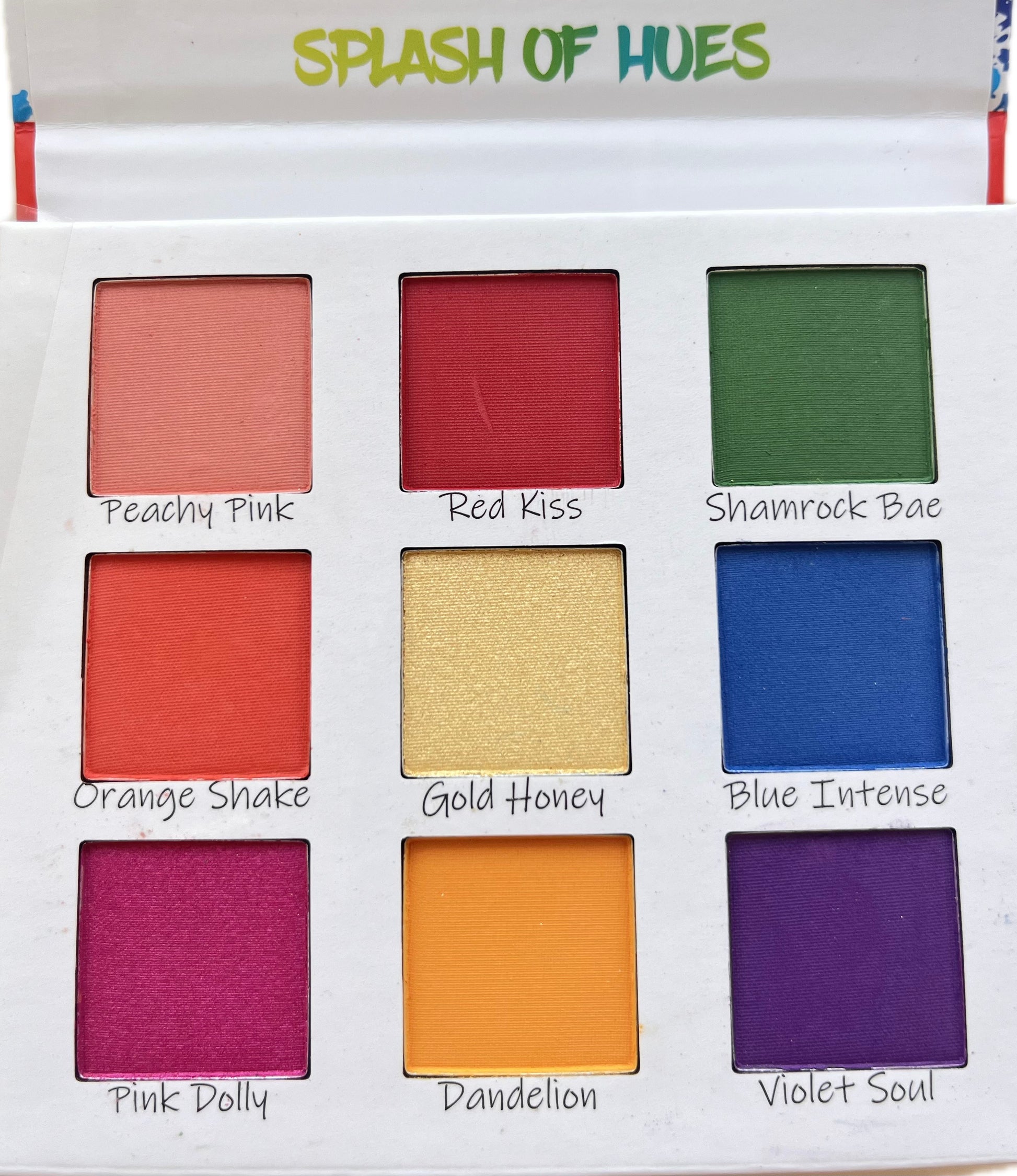 Beauty Creations Splash of Hues Vol. 2 Eyeshadow Palette - Divine Designz Beauty Bar