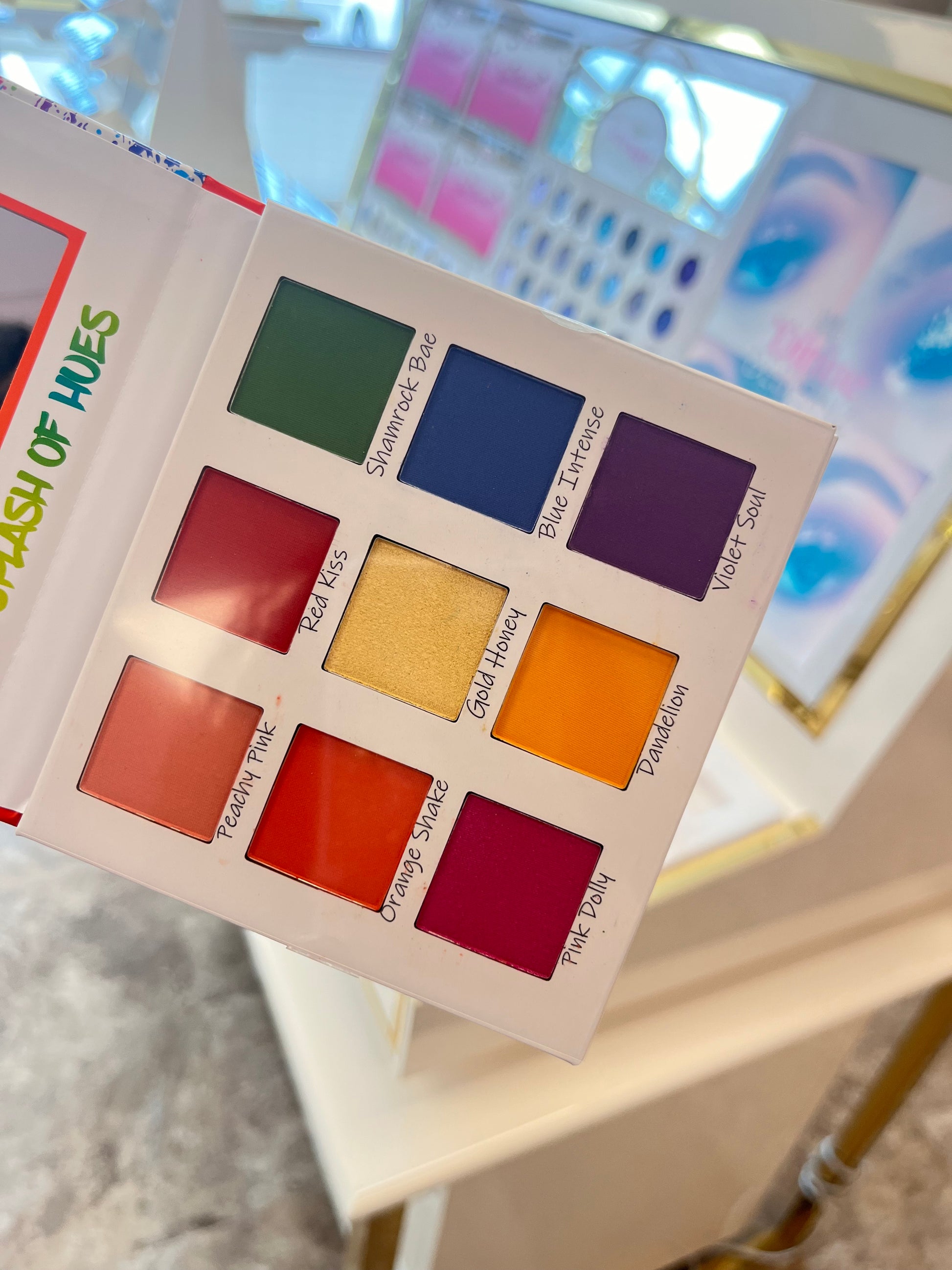 Beauty Creations Splash of Hues Vol. 2 Eyeshadow Palette - Divine Designz Beauty Bar